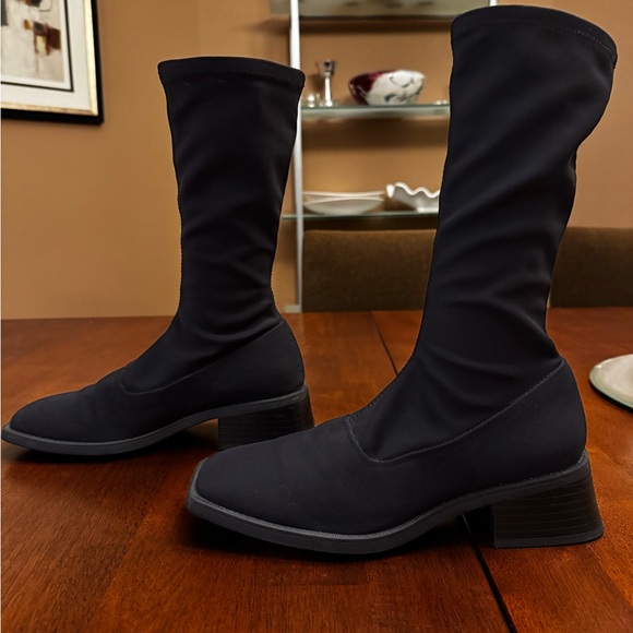 Vagabond Blanca Stretch Boot Black Size 36 - Picture 9 of 14